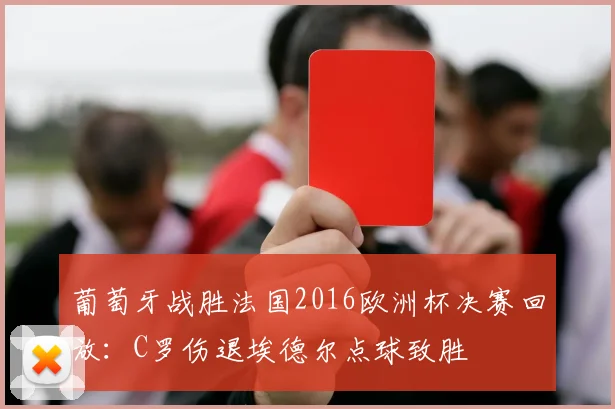 葡萄牙战胜法国2016欧洲杯决赛回放：C罗伤退埃德尔点球致胜